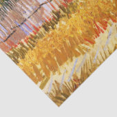 Papier Mousseline Campagne d'automne, Van Gogh (Détail)