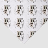 Papier Mousseline Camper : C'est un mode de vie (Détail)