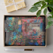 Papier Mousseline Camper Retro Hippie Trouvez Votre Groove Et Votre (Cadeau)