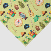 Papier Mousseline Camping (Détail)