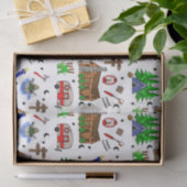 Papier Mousseline Camping ou Midwest Theme Anniversaire (Cadeau)