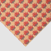 Papier Mousseline Camping Red Orange Campfire Camp d'été (Détail)