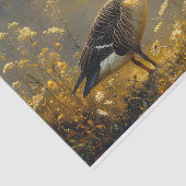 Papier Mousseline Canada Goose Golden Hour White Daisées Decoupage (Détail)