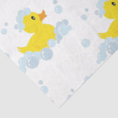 Papier Mousseline Canard en caoutchouc (Détail)