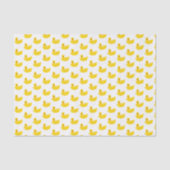 Papier Mousseline Canard en caoutchouc jaune (Recto)