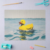 Papier Mousseline Canard en caoutchouc jaune, Découpage, Découpage,  (Artisanat)