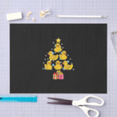 Papier Mousseline Canard en caoutchouc Noël Arbre canard canard Noël (Artisanat)