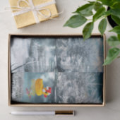 Papier Mousseline Canards de Noël (Cadeau)