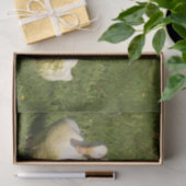 Papier Mousseline canards, vivants, prairies, animaux, ferme, vie ru (Cadeau)