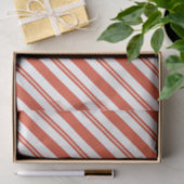 Papier Mousseline Candy Cane Chorus-Big Stripe Diagonal (Cadeau)