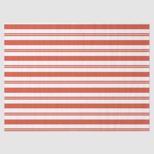 Papier Mousseline Candy Cane Chorus-Big Stripe Wrapping Paper (Recto)