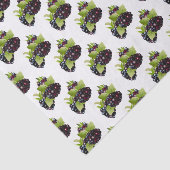 Papier Mousseline Canne à fruits de Blackberry (Détail)
