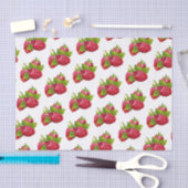 Papier Mousseline Canne aux fruits de framboise (Artisanat)
