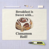 Papier Mousseline Cannelle Rolls doux Pâtisserie au pain (Artisanat)