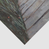 Papier Mousseline Canot de canot tranquille Sunset sur une déviation (Détail)