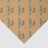 Papier Mousseline Canot Esprit Libre (Détail)