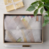 Papier Mousseline CANTATE dans l'aquarelle PRINCIPALE EN PASTEL (Cadeau)