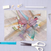 Papier Mousseline CANTATE dans l'aquarelle PRINCIPALE EN PASTEL (Artisanat)