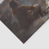 Papier Mousseline Canyon Wilderness Decoupage (Détail)