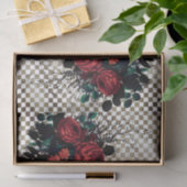 Papier Mousseline Caoutchouc d'abeille et de Rose (Cadeau)