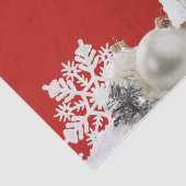 Papier Mousseline Caoutchouc de Noël en tissu de chats (Détail)