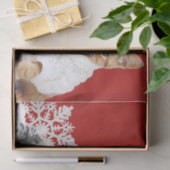 Papier Mousseline Caoutchouc de Noël en tissu de chats (Cadeau)