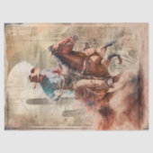 Papier Mousseline Caoutchouc Occidental Aquarelle Découpage papier (Recto)