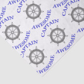 Papier Mousseline "Capitaine génial" (Détail)