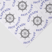 Papier Mousseline "Capitaine Hot Stuff" (Détail)