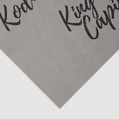 Papier Mousseline Capitale du crabe de Kodiak (Détail)