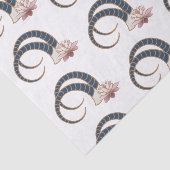 Papier Mousseline Capricorne Zodiac Boho (Détail)