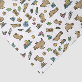 Papier Mousseline Capybara (Détail)