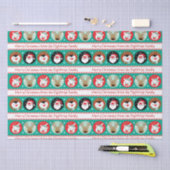 Papier Mousseline Caractères de Noël (Artisanat)