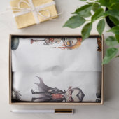 Papier Mousseline Caractères d'horreur déplaisante pour les arts et  (Cadeau)