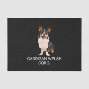 Papier Mousseline Cardigan Welsh Corgi Amoureux des chiens fou