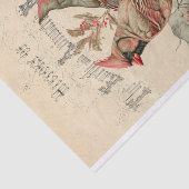 Papier Mousseline Cardinal (Détail)