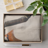 Papier Mousseline Cardinal Bird Bird Plan directeur Découpage rouge (Cadeau)