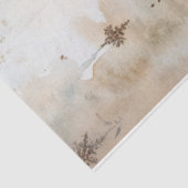 Papier Mousseline Cardinal de Noël rouge (Détail)
