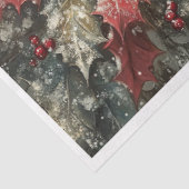 Papier Mousseline Cardinal des flocs de neige (Détail)