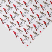 Papier Mousseline Cardinal du Nord SongBird (Détail)