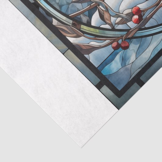 Papier Mousseline Cardinal en verre tendu (Détail)