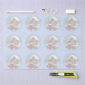 Papier Mousseline Cardinal Feast Blue (Artisanat)