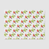 Papier Mousseline Cardinal Rouge (Recto)