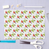 Papier Mousseline Cardinal Rouge (Artisanat)