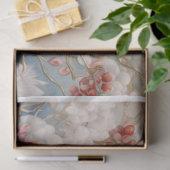 Papier Mousseline Cardinal rouge de Noël (Cadeau)