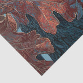 Papier Mousseline Cardinal rouge perché sur la branche (Détail)