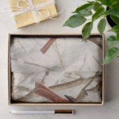 Papier Mousseline Cardinaux d'hiver (Cadeau)