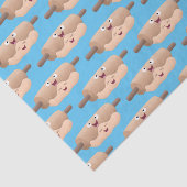 Papier Mousseline Caricature à pâte molle et à pâte molle (Détail)