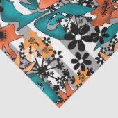 Papier Mousseline Caricature abstraite brillante sans couture parter (Détail)