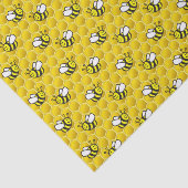 Papier Mousseline Caricature d'abeilles (Détail)